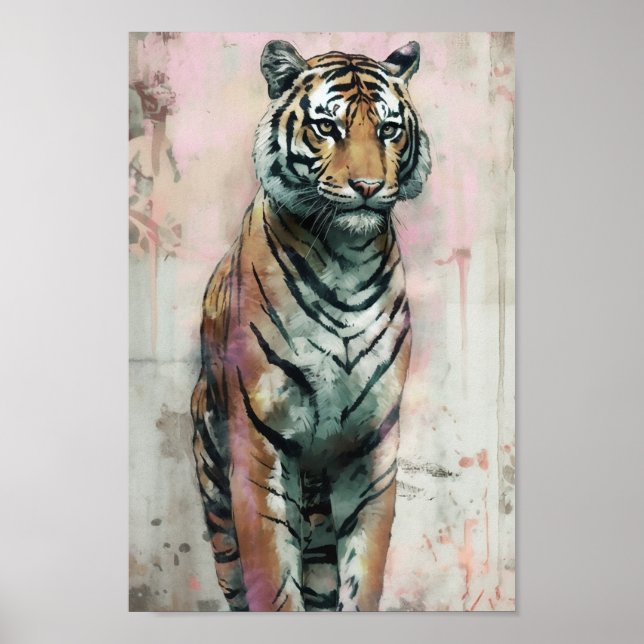 Poster O Tigre Irritado (Frente)