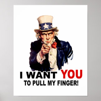 Poster O Tio Sam quer que me peguem.