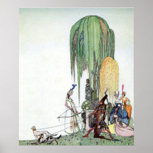 Pôster O tiro ao arco do Czarina por Kay Nielsen
