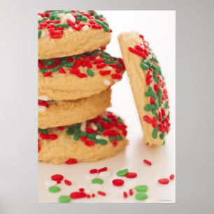Poster O tiro do estúdio de biscoitos do Natal com