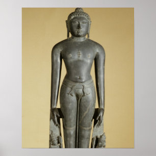 Pôster O Tirthankara Jain, Parsvanatha, Rajasthan, Prat