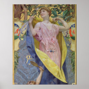 Poster O toalete feminino (painel)