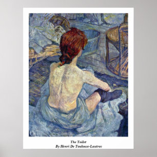 Pôster O toalete, por Henri De Toulouse-Lautrec