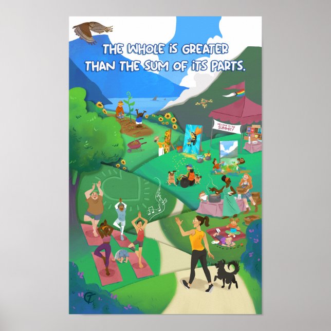 Poster O Todo É Maior X TARYN COZZY (Frente)