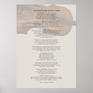 Pôster O toque da mão de mestre