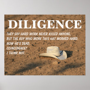 Poster O trabalho de duro não o matar (prometo) 3