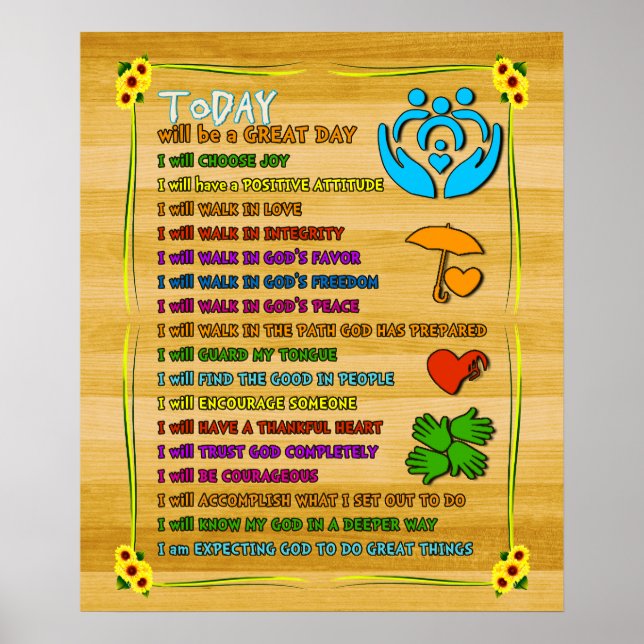 Poster O Trabalho Social Hoje Será Motivação De Excelente (Frente)