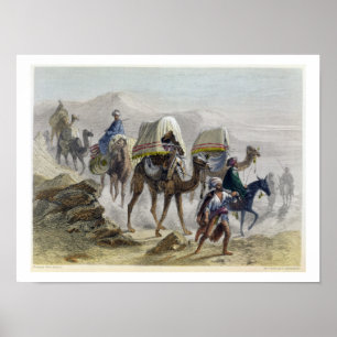 Poster O trem do camelo, 'de Constantinople e do Blac