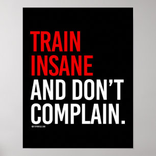 Poster O trem insano e não se queixa - Fitne de