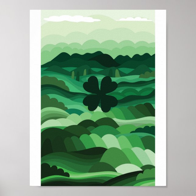 Poster O Trevo Mais Sortudo (Frente)