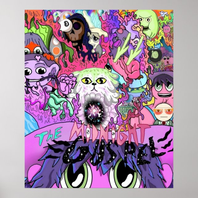 Poster O tributo do Evangelho à Meia-Noite (Frente)