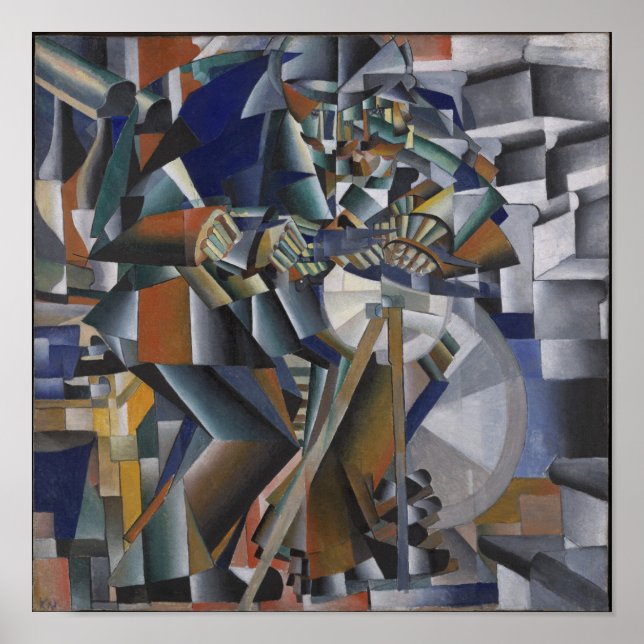 Pôster O triturador da faca ou o princípio da folga (Frente)