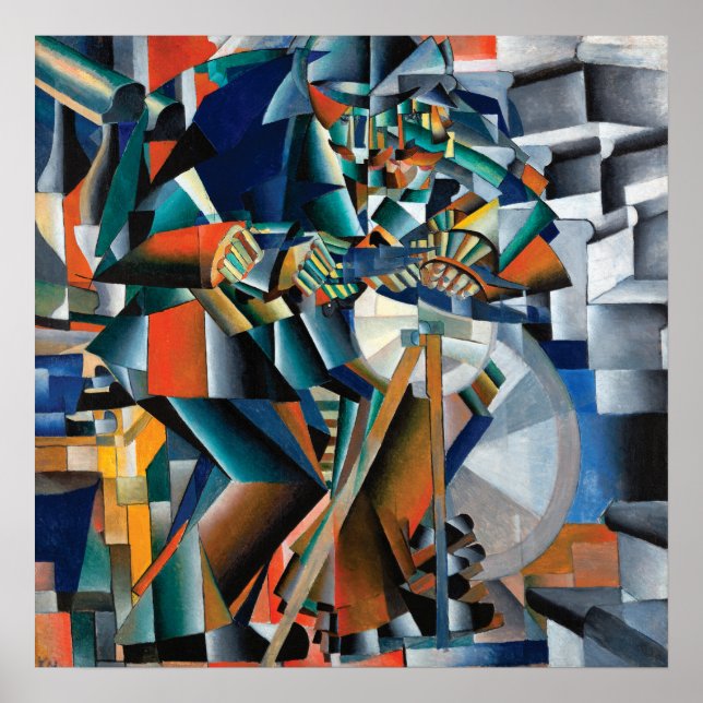 Poster O triturador da faca (princípio da folga) (Frente)