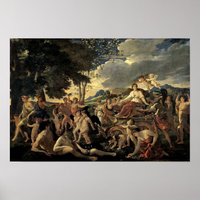 Poster O triunfo da Flora, c.1627-28 (Frente)