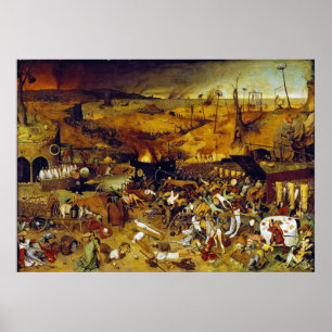 Pôster O Triunfo da Morte de Pieter Bruegel, o Velho