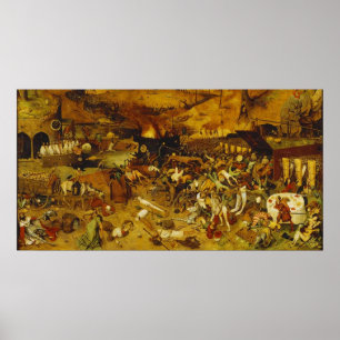 Poster O Triunfo da Morte de Pieter Bruegel, o Velho