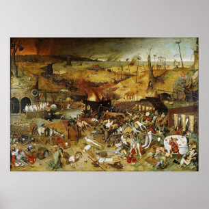 Poster O Triunfo da Morte Pieter Brueghel