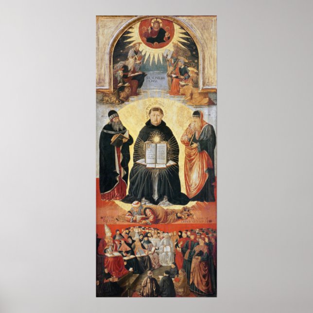 Poster O triunfo da Rua. Thomas Aquinas (Frente)