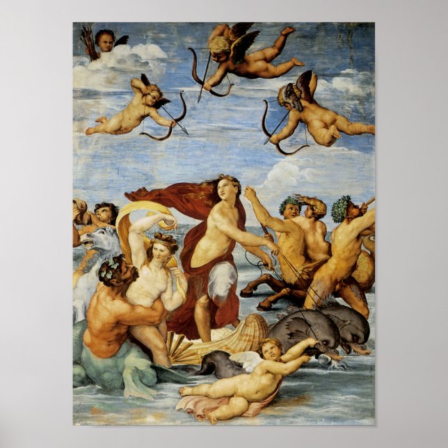 Poster O triunfo de Galatea (Frente)