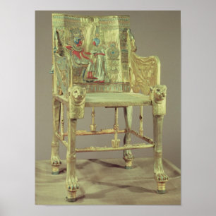 Pôster O trono do reino novo de Tutankhamun
