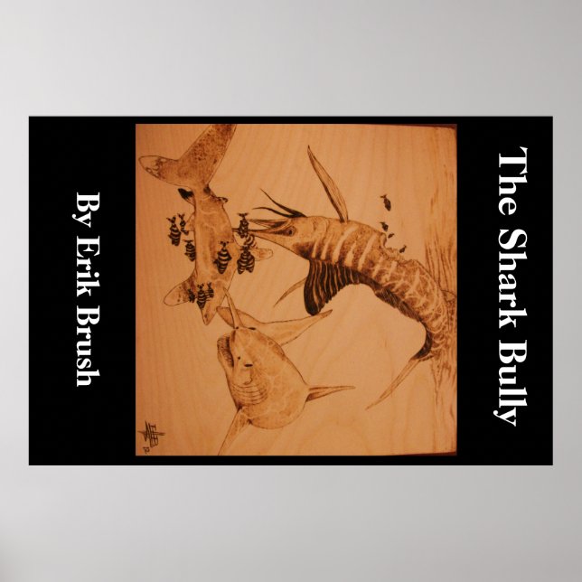 Pôster O Tubarão Grande (Frente)