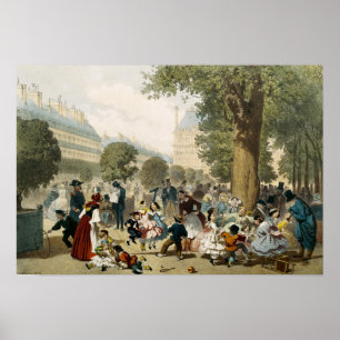 Pôster O Tuileries, 1856