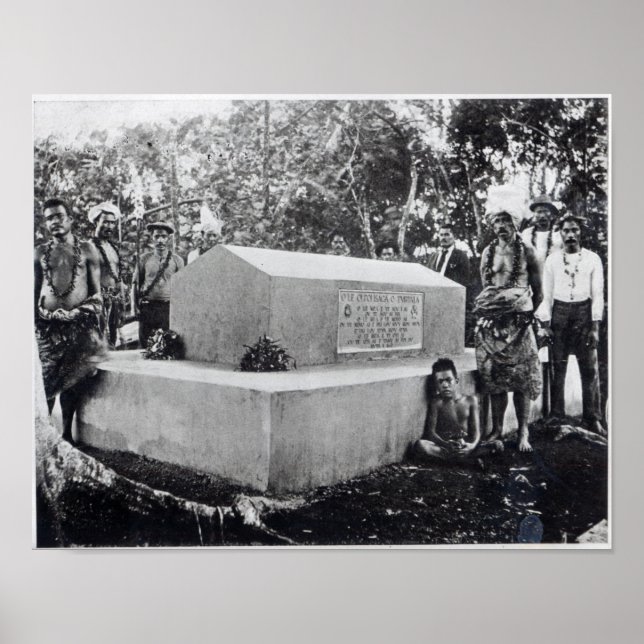 Pôster O Tumba de Tusitala (Frente)