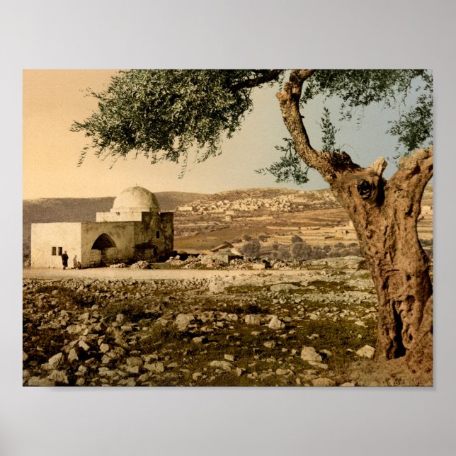 Poster O Túmulo da Mãe Rachel em Belém (Frente)