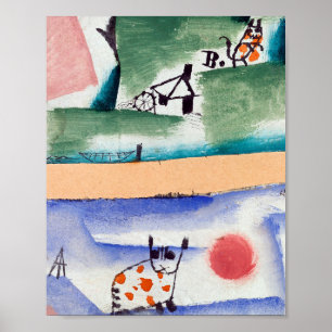 Pôster O Turf de Tomcat: Paul Klee 1919