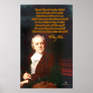 Pôster O Tyger por William Blake