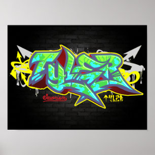 Poster O Tyler conhecido nos grafites