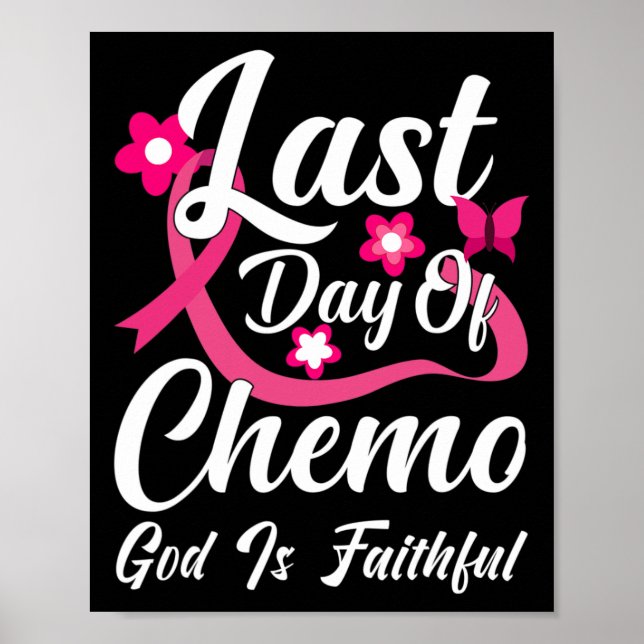 Poster O Último Dia Da Química Que Deus É Fiel (Frente)
