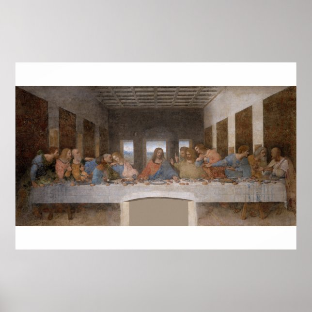 Poster O último jantar de Leonardo Da Vinci (Frente)
