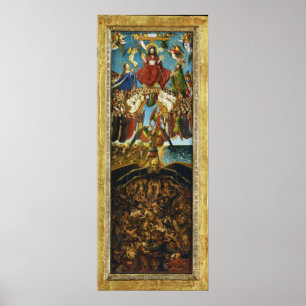 Pôster O último julgamento daqui até janeiro Van Eyck