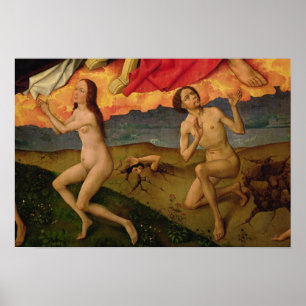 Pôster O último julgamento, detalhe da ressurreição