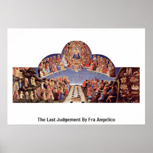 Pôster O último julgamento por Fra Angelico