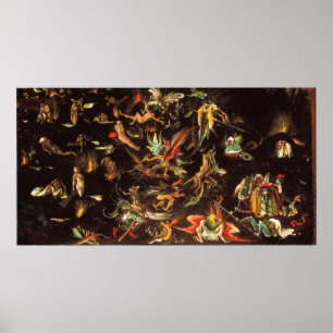 Poster O último julgamento por Hieronymus Bosch
