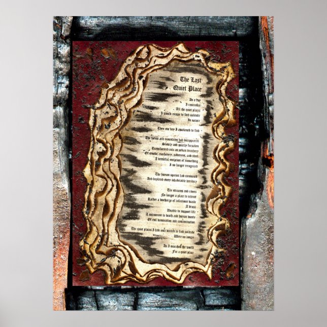 Pôster O último lugar silencioso (Frente)