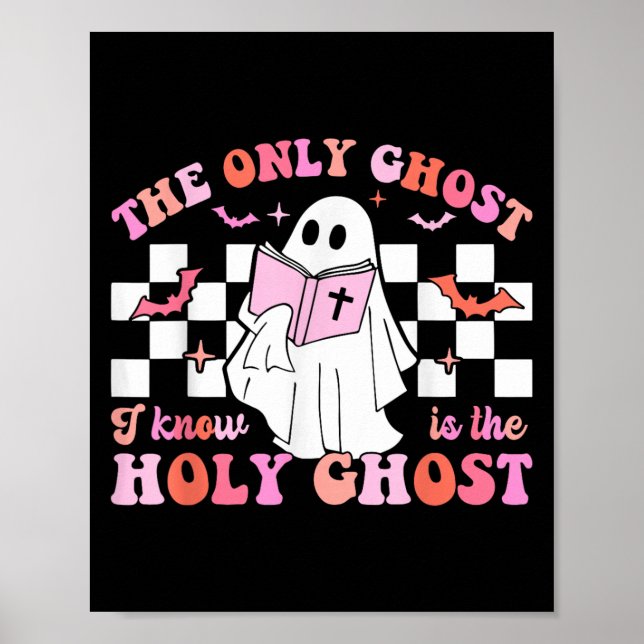 Poster O Único Fantasma Que Conheço É O Santo Fantasma Cr (Frente)
