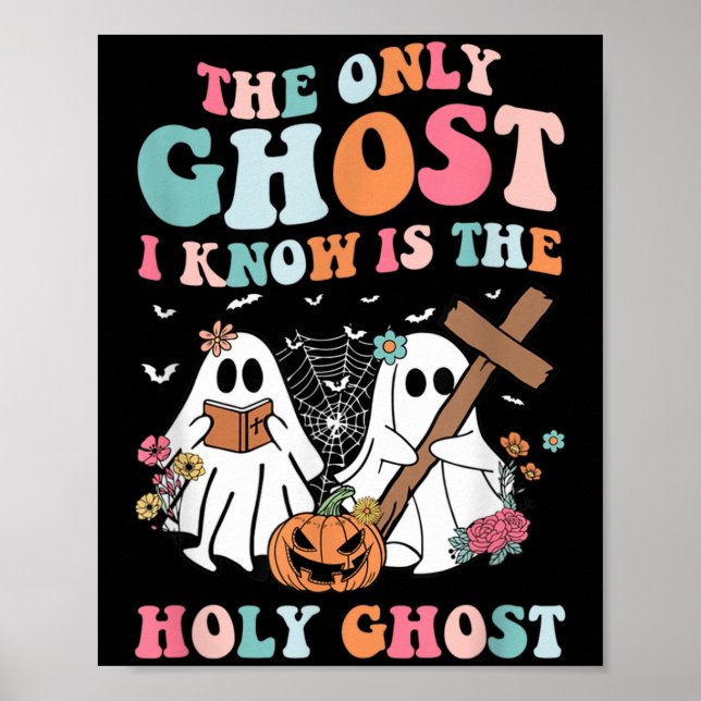 Poster O Único Fantasma Que Conheço É O Santo Fantasma Ha (Frente)