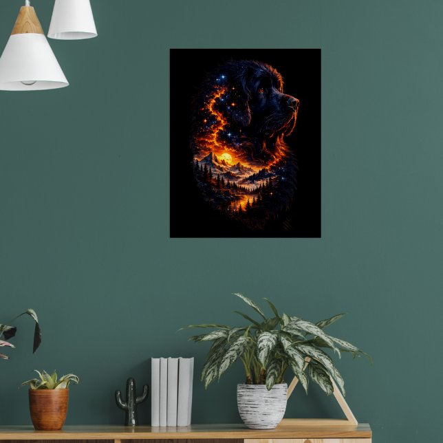 Poster O Universo Dentro de um Newf (Sala de Estar 1)