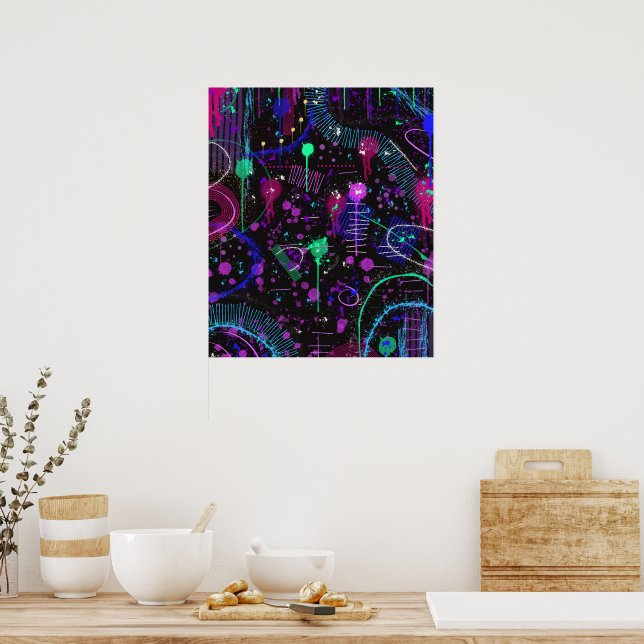 Poster O Universo é Amplo (Cozinha)