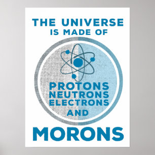 Poster O Universo é feito de moral