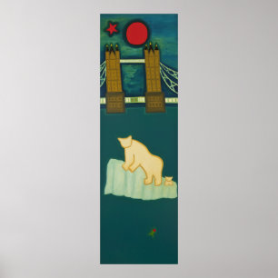 Pôster O Urso Polar e seu filhote visitam Londres 2009