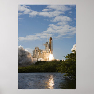 Pôster O vaivém espacial Atlantis tira 10