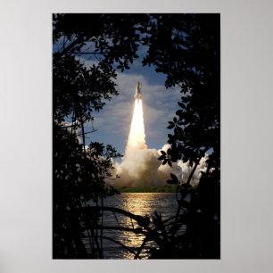 Pôster O vaivém espacial Atlantis tira 12