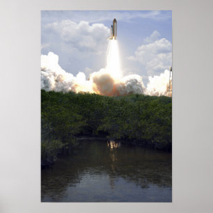 Pôster O vaivém espacial Atlantis tira 16