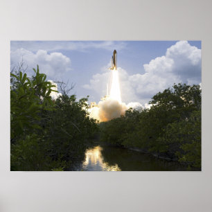 Pôster O vaivém espacial Atlantis tira 3