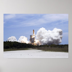 Pôster O vaivém espacial Atlantis tira 4