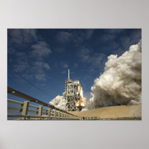 Pôster O vaivém espacial Atlantis tira 6